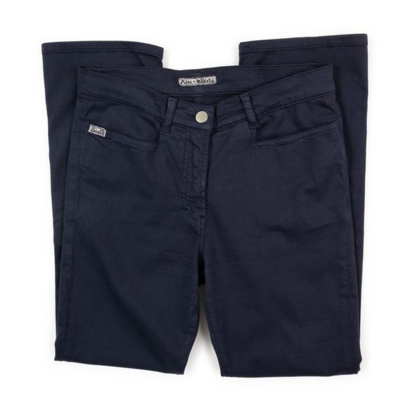 MISS SIXTY navy mid-rise crop pants size 29 - Picture 1 of 8